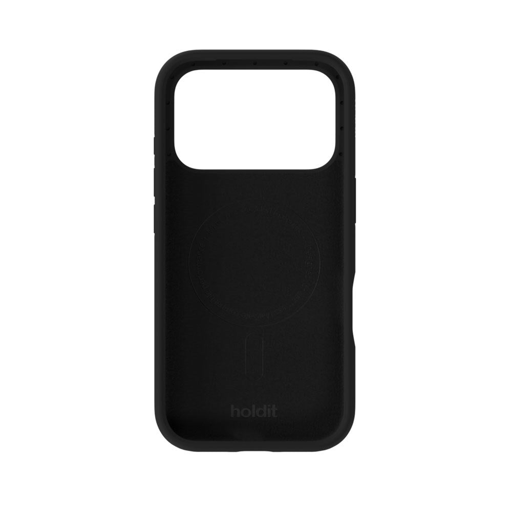 iPhone 17 Pro Max Holdit Soft Touch MagSafe Silicone Case - Black