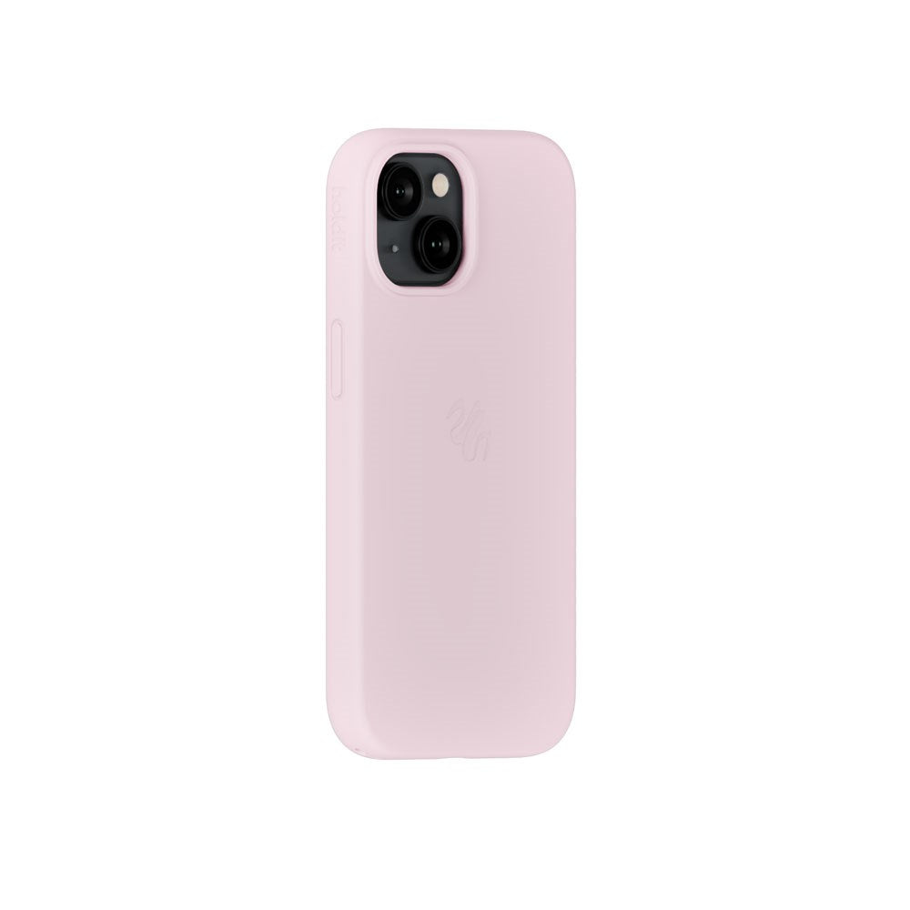 iPhone 15 / 14 / 13 Holdit Soft Touch MagSafe Silicone Case - Pale Pink