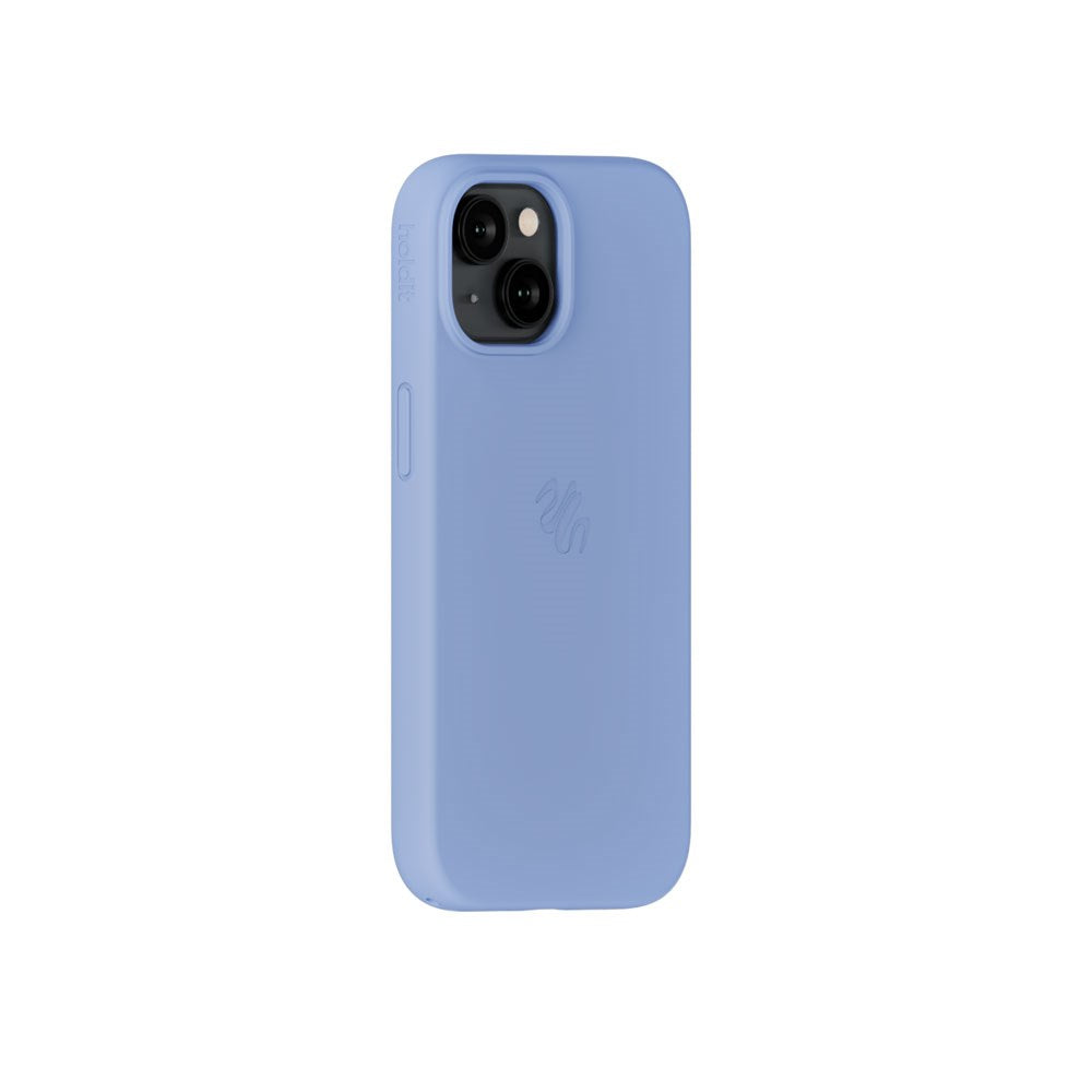 iPhone 15 / 14 / 13 Holdit Soft Touch MagSafe Silicone Case - Soft Cobalt