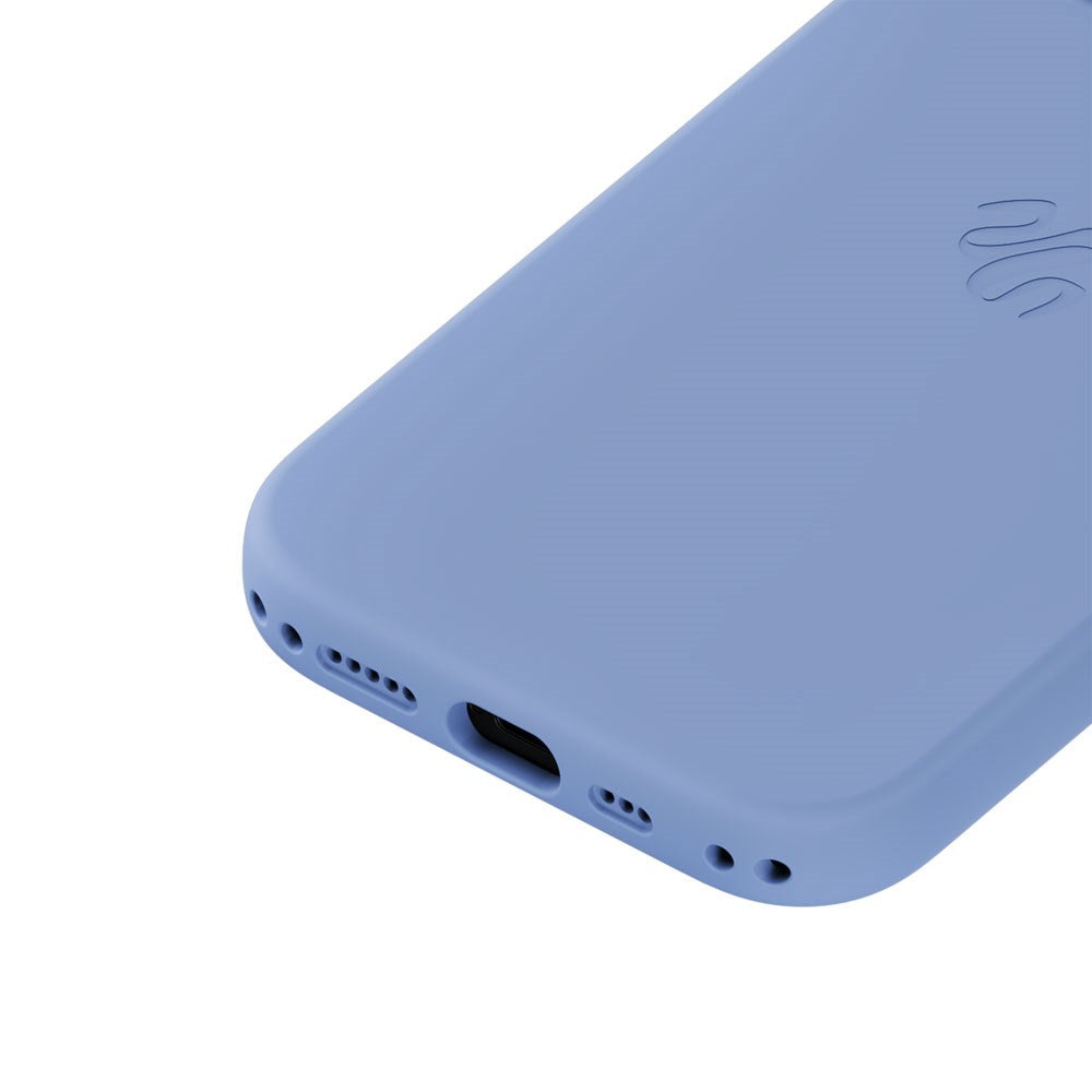 iPhone 15 / 14 / 13 Holdit Soft Touch MagSafe Silicone Case - Soft Cobalt