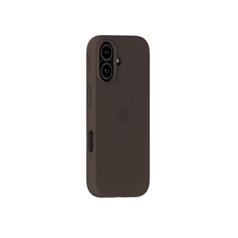 iPhone 17 Holdit Soft Touch MagSafe Silicone Case - Chocolate