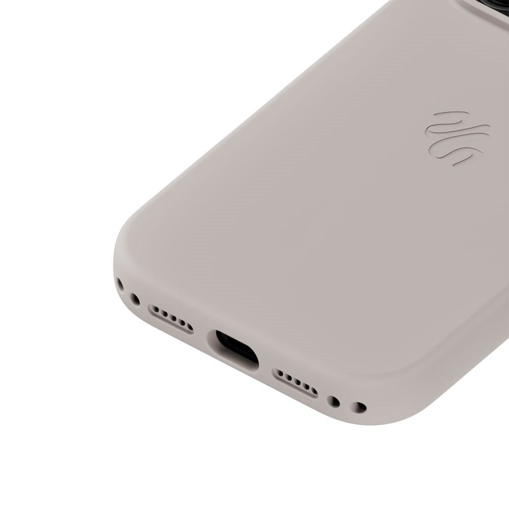iPhone 17 Pro Holdit Soft Touch MagSafe Silicone Case - Wool Gray