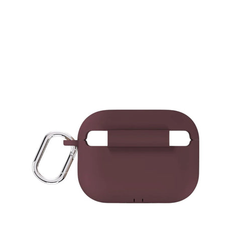 Apple AirPods Pro (3rd Gen.) Holdit Silicone Case with Carabiner - Bordeaux