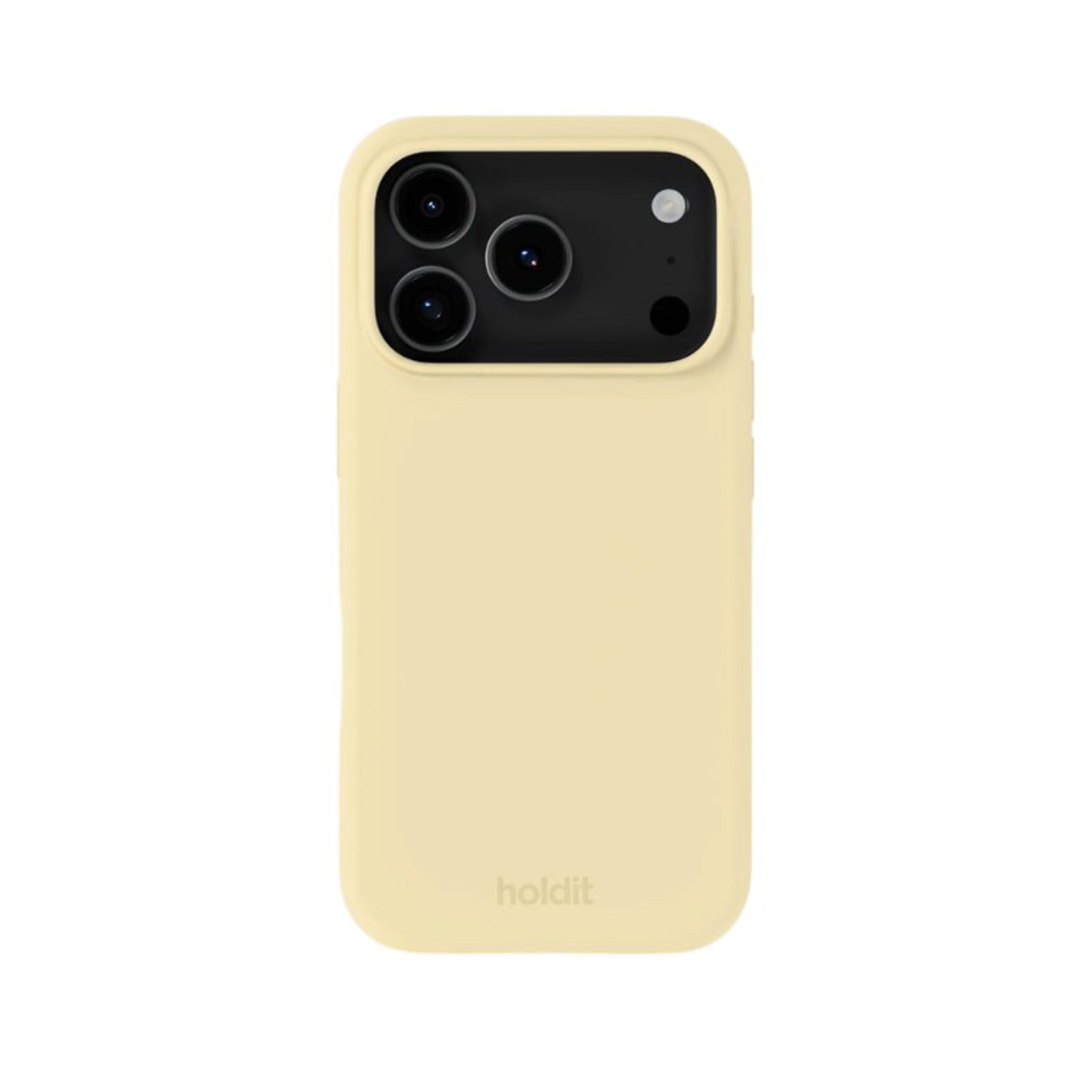 iPhone 18 Pro Max / 17 Pro Max Holdit Soft Touch Silicone Case - Butter Yellow