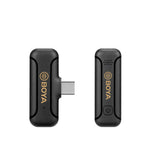 BOYA BY-WM3 Wireless Microphone Set with USB-C - Black