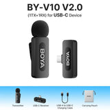 BOYA BY-V10 Wireless Microphone with USB-C - Black