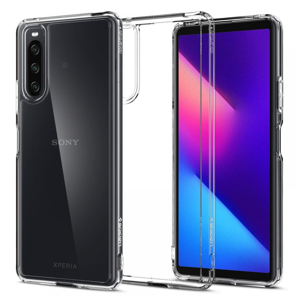 Sony Xperia 10 IV Spigen Ultra Hybrid Back Case - Crystal Clear