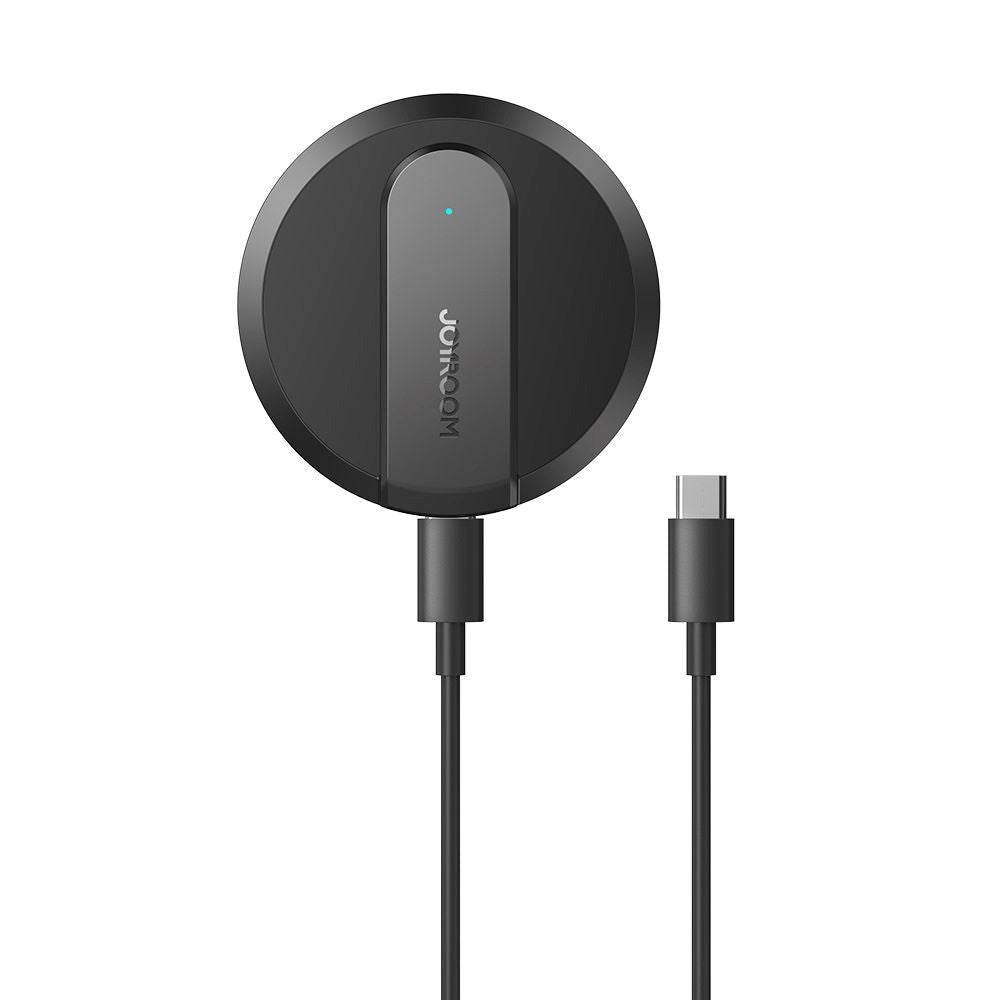 JoyRoom 15W Magnetic Wireless Charger (Compatible with MagSafe) - Black