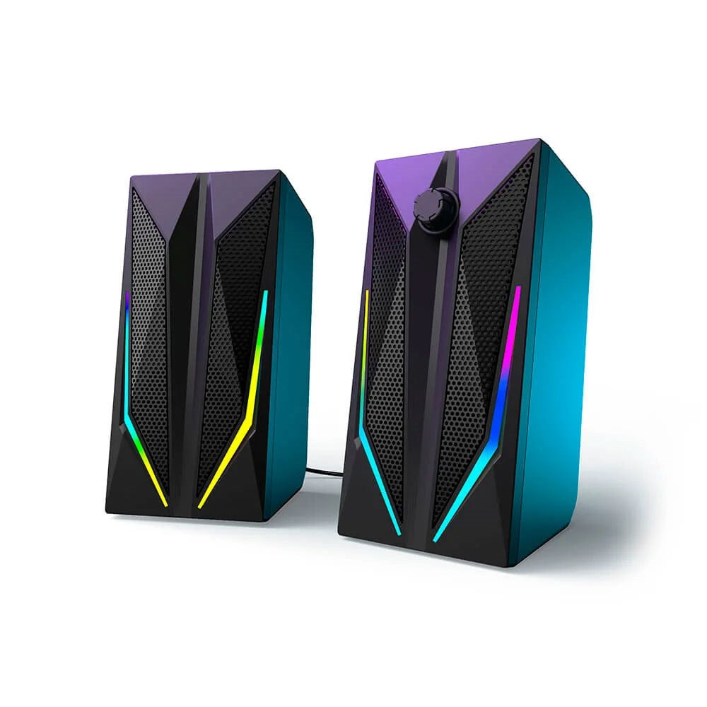 uRage BLAST-R 200 Gaming Speaker Set with RGB Light - Black