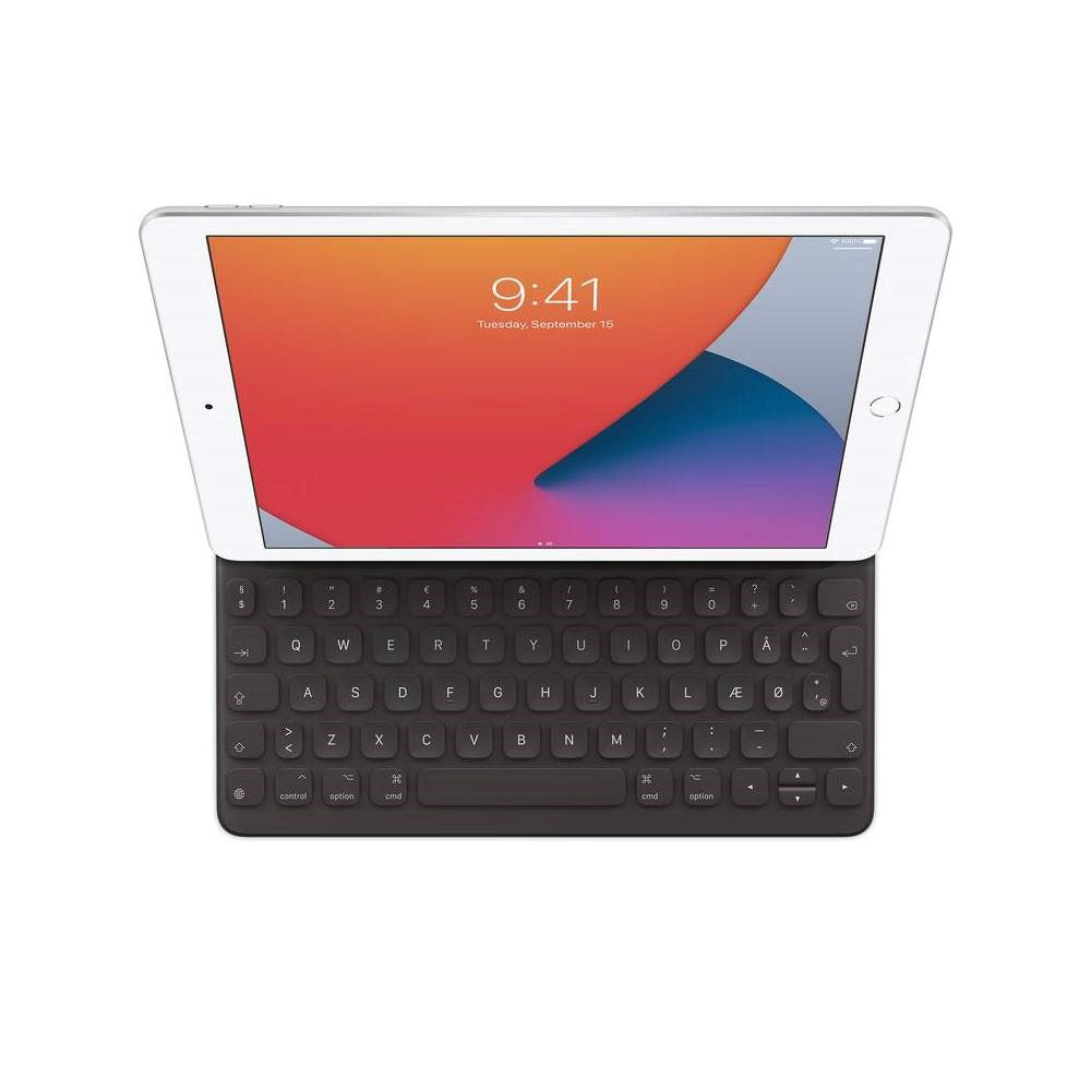 iPad 10.2" (2021 / 2020 / 2019) / Air (2019) / Pro 10.5" Apple Case with Keyboard - Danish Keyboard - Black