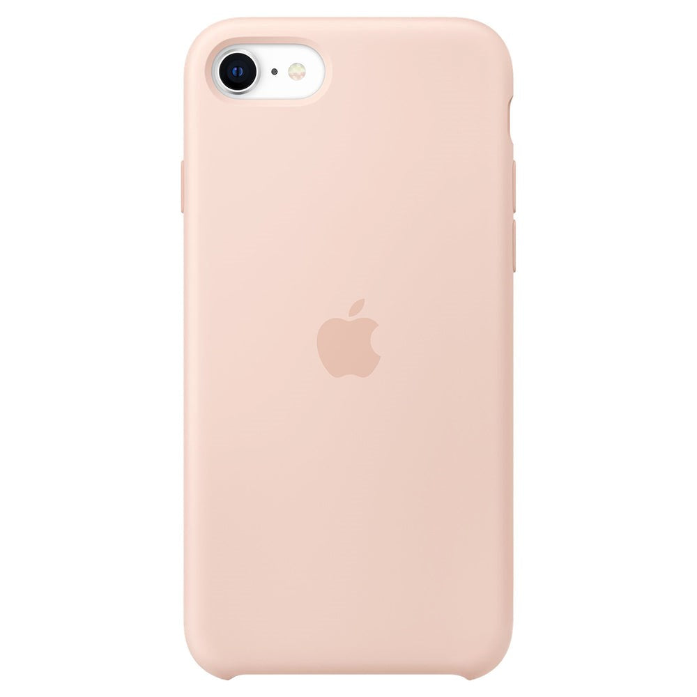 Original Apple iPhone SE (2022 / 2020) / 8 / 7 Silicone Case - Chalk Pink (MN6G3ZM/A)