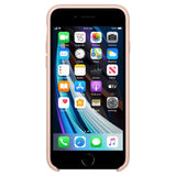 Original Apple iPhone SE (2022 / 2020) / 8 / 7 Silicone Case - Chalk Pink (MN6G3ZM/A)