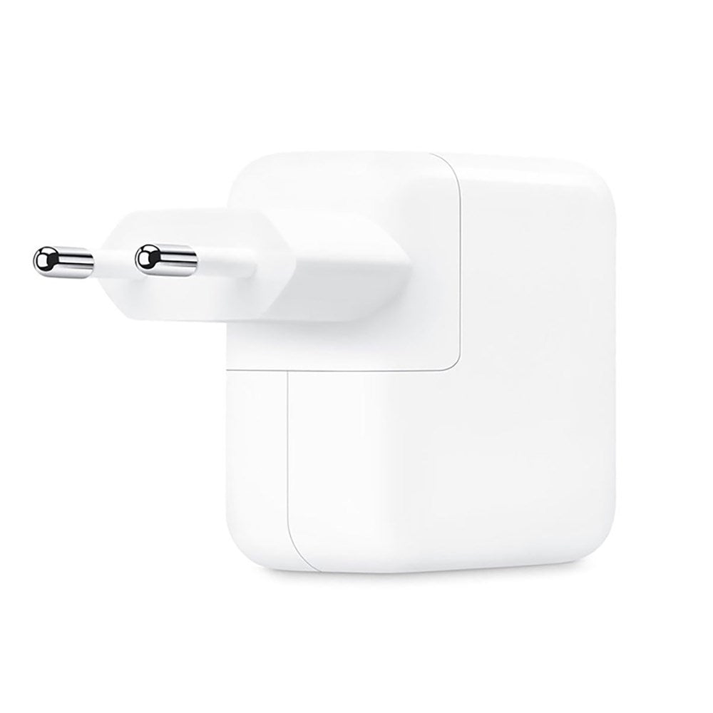 Original Apple Wall Charger 35W with 2 x USB-C - White