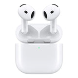 Apple AirPods 4 with Active Noise Cancellation In-Ear Headset with Wireless Charging Case - White