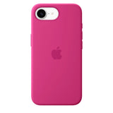 Original Apple iPhone 16e Silicone Case - Fuchsia (MD3W4ZM/A)