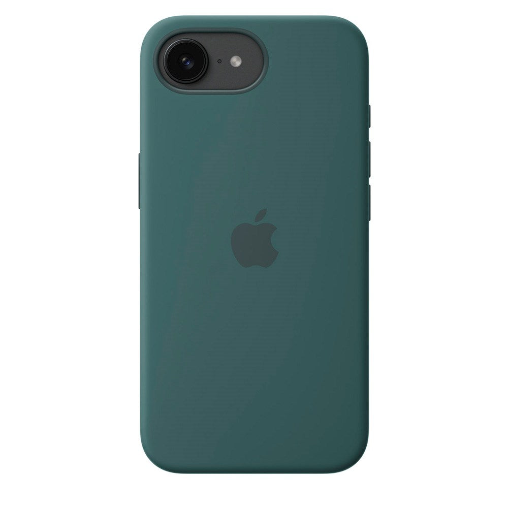 Original Apple iPhone 16e Silicone Case - Lake Green (MD3X4ZM/A)