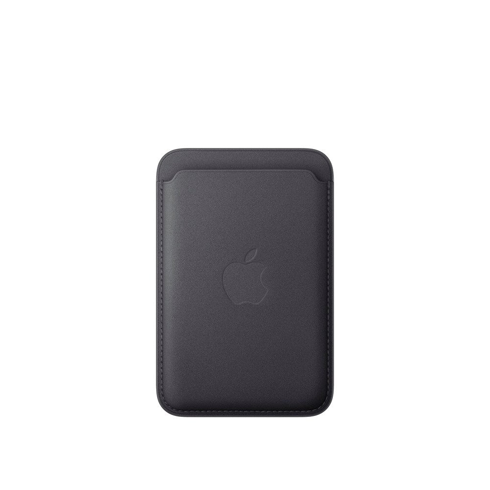 Original Apple FineWoven Wallet - MagSafe Compatible - Black (MGHA4ZM/A)