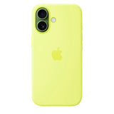 Original Apple iPhone 17 Silicone Case - MagSafe Compatible - Neon Yellow (MGEV4ZM/A)