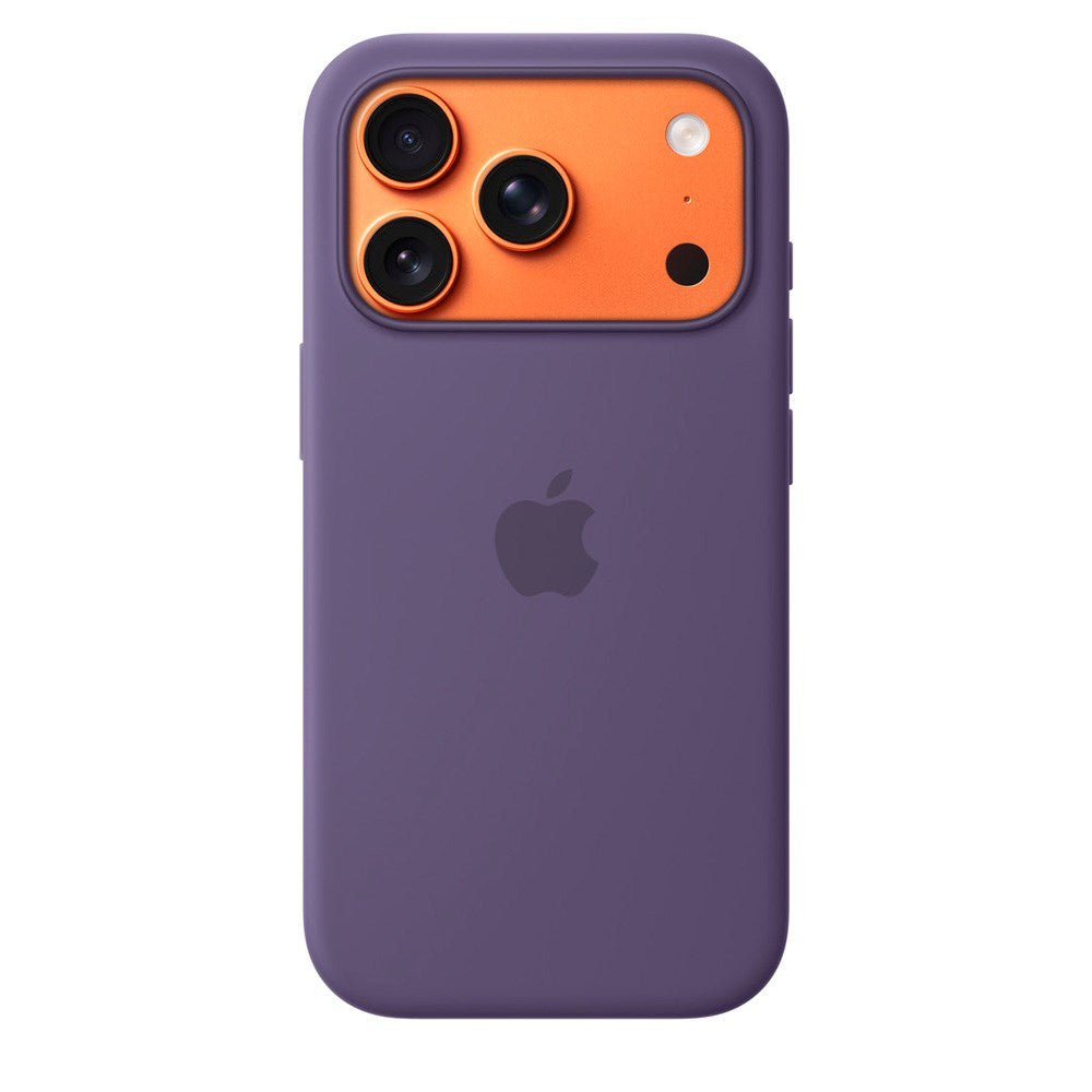 Original Apple iPhone 17 Pro Silicone Case - MagSafe Compatible - Purple Fog (MGFG4ZM/A)