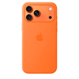 Original Apple iPhone 17 Pro Max Silicone Case - MagSafe Compatible - Orange (MGFL4ZM/A)