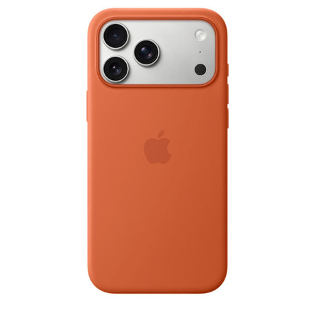 Original Apple iPhone 17 Pro Max Silicone Case - MagSafe Compatible - Terra Cotta (MGFQ4ZM/A)