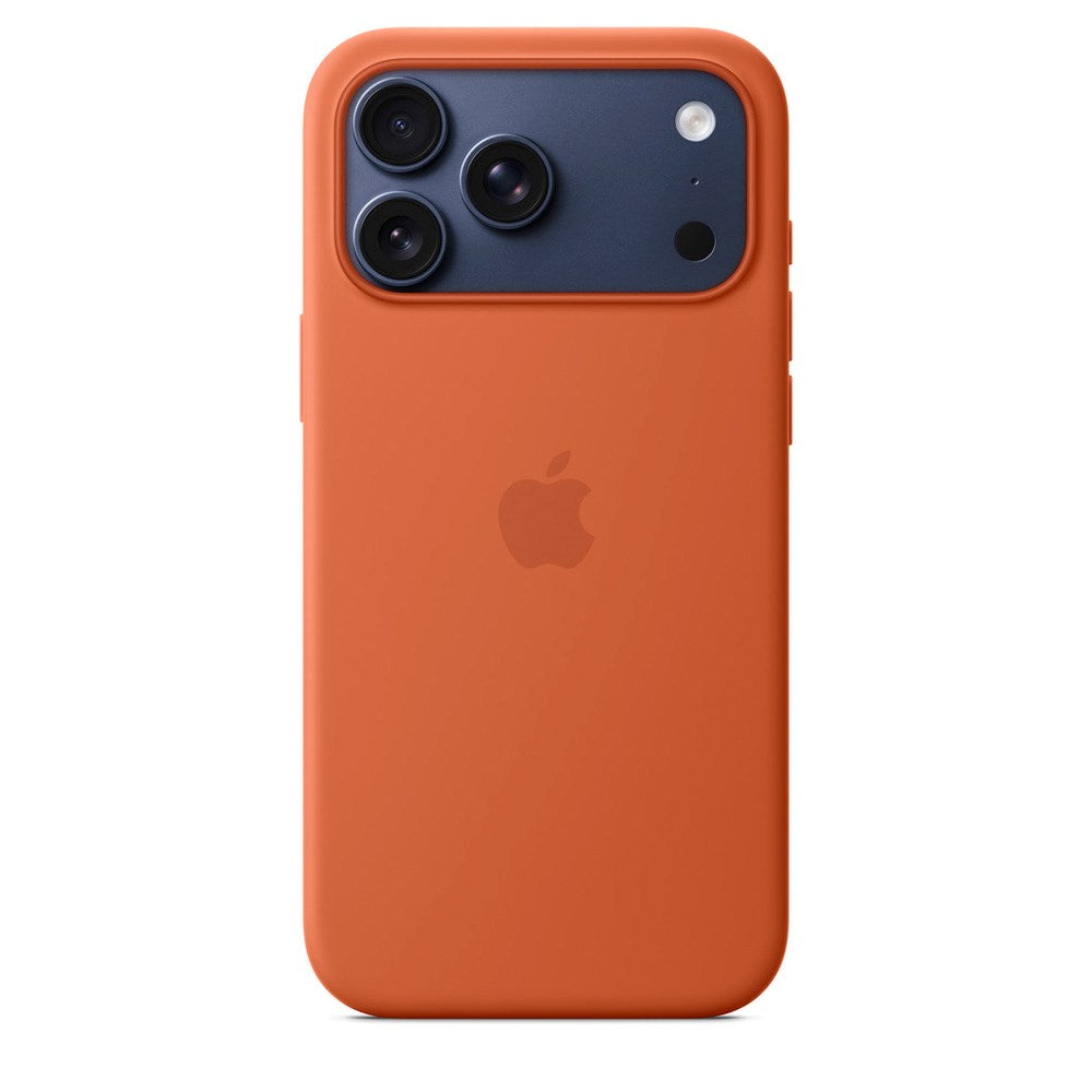 Original Apple iPhone 17 Pro Max Silicone Case - MagSafe Compatible - Terra Cotta (MGFQ4ZM/A)