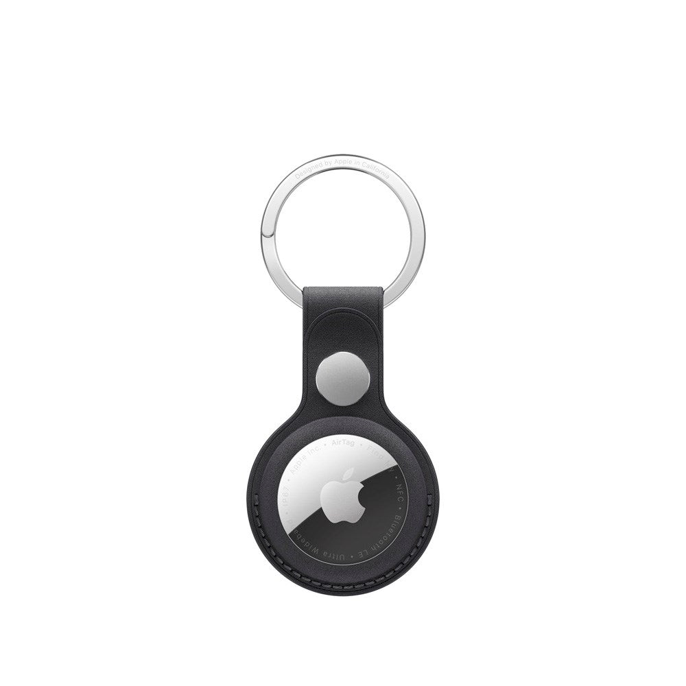 Original Apple AirTag FineWoven Key Ring - Black (MGG24ZM/A)