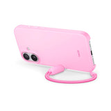 Beats iPhone 17 Case with Strap - MagSafe Compatible - Pebble Pink