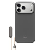 Beats iPhone 17 Pro Max Case with Strap - MagSafe Compatible - Granite Gray