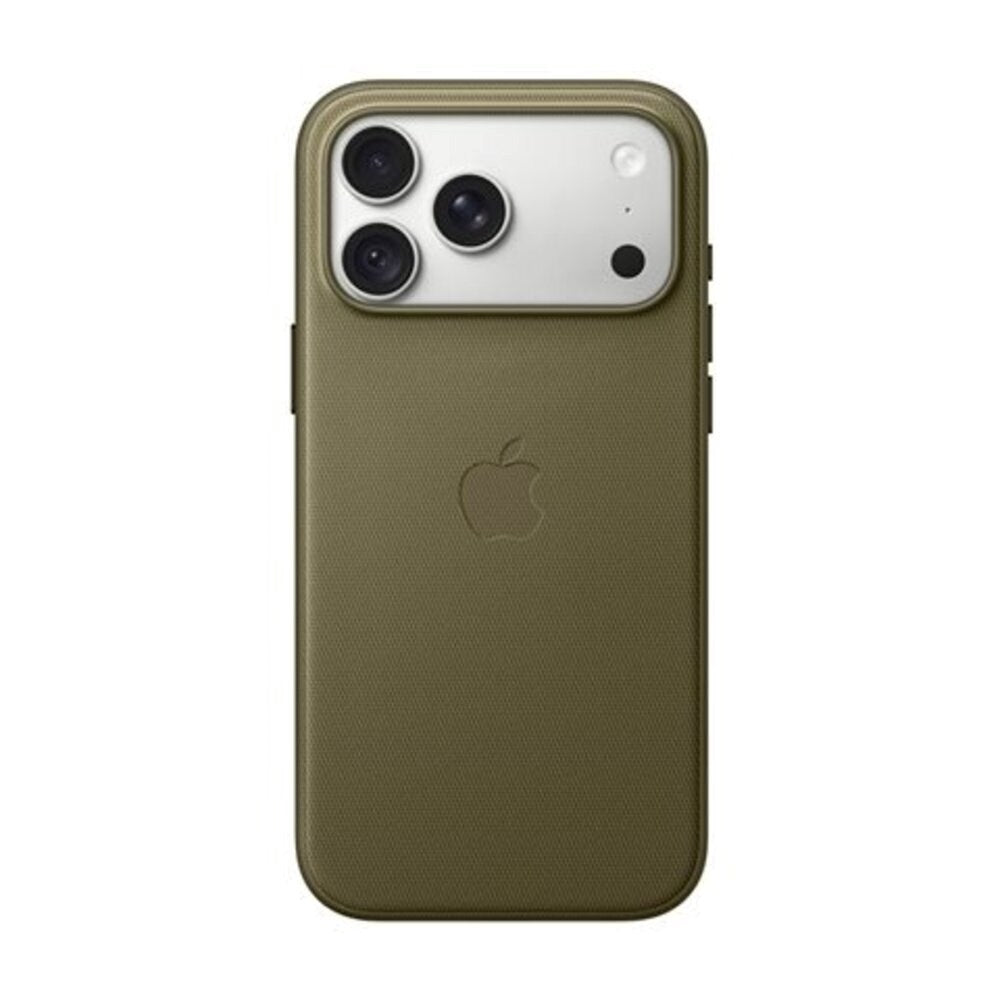 Original Apple iPhone 18 Pro Max TechWoven Case - MagSafe Compatible - Olive (MKDP4ZM/A)