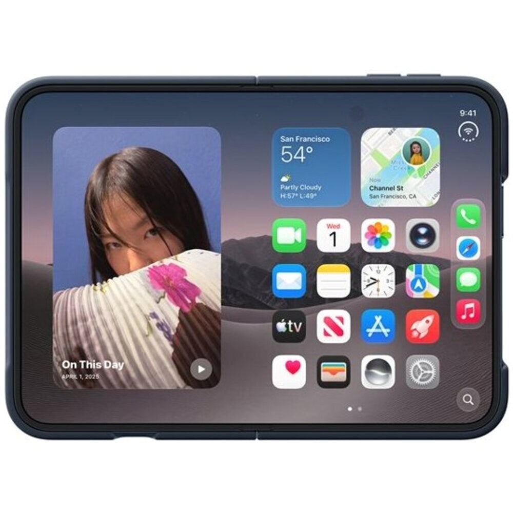 iPhone Duo Original Apple Case - MagSafe Compatible - Navy Blue (MKR84ZM/A)