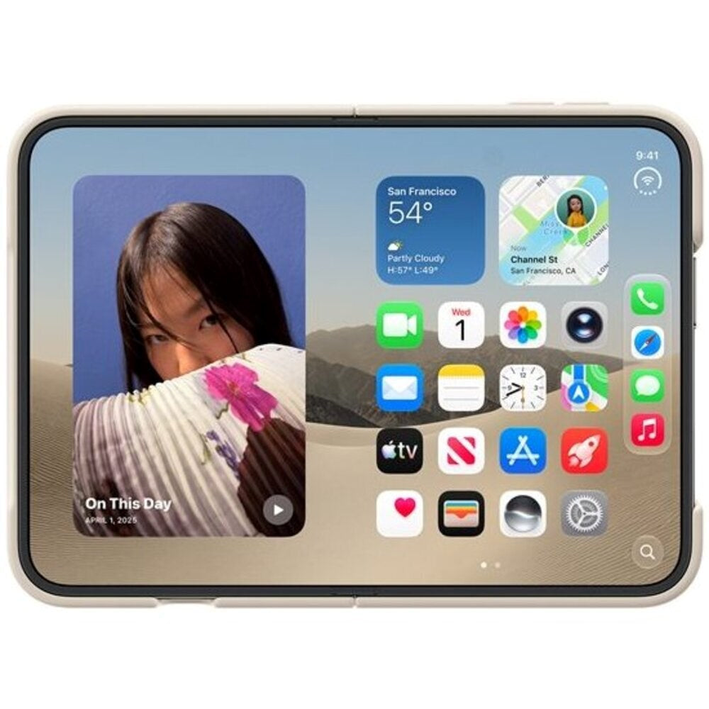 iPhone Duo Original Apple Case - MagSafe Compatible - Sand (MKR94ZM/A)