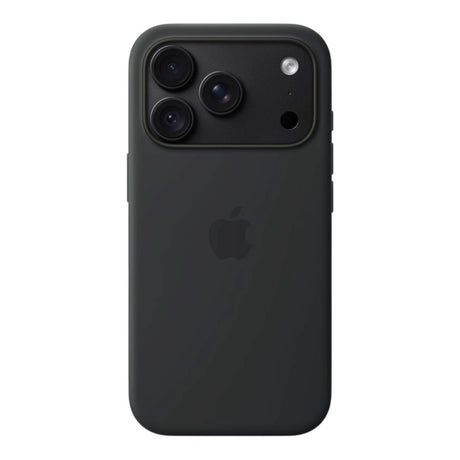 Original Apple iPhone 18 Pro Silicone Case - MagSafe Compatible - Black (MK8Y4ZM/A)