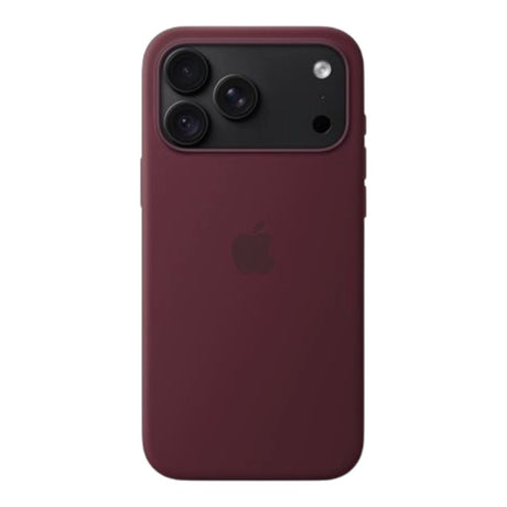 Original Apple iPhone 18 Pro Max Silicone Case - MagSafe Compatible - Burgundy (MK914ZM/A)