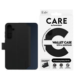 CARE by PanzerGlass Samsung Galaxy A55 (5G) Feature Tango 2-in-1 Flip Case with Wallet - Black