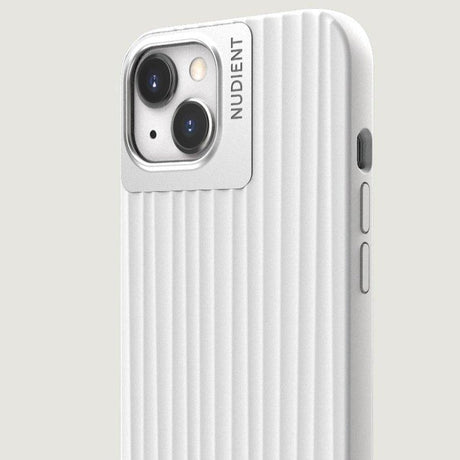 Nudient Bold iPhone 13 Mini Case - Chalk White