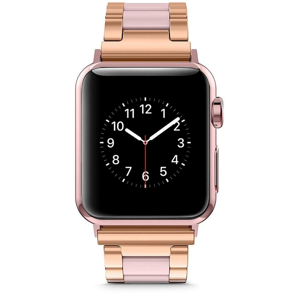 Apple Watch (38/40/SE/41/42mm) Tech-Protect Stainless Steel Strap - Gold