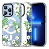 iPhone 13 Pro Tech-Protect MagMood Case  - MagSafe Compatible - Spring Daisy