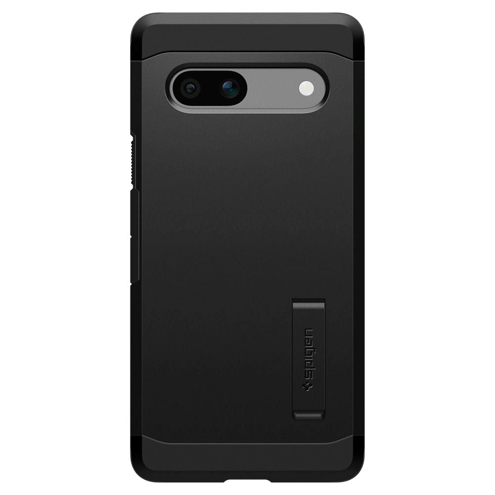 Google Pixel 7A Spigen Tough Armor Case w. Kickstand - Black