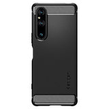 Sony Xperia 1 V Spigen Rugged Armor Case - Matte Black