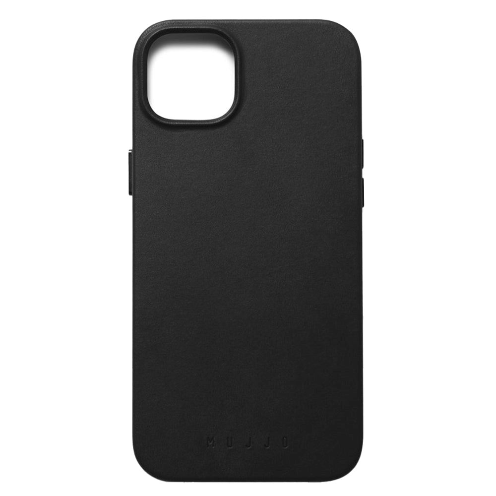 Mujjo iPhone 14 Leather Case - MagSafe Compatible - Black