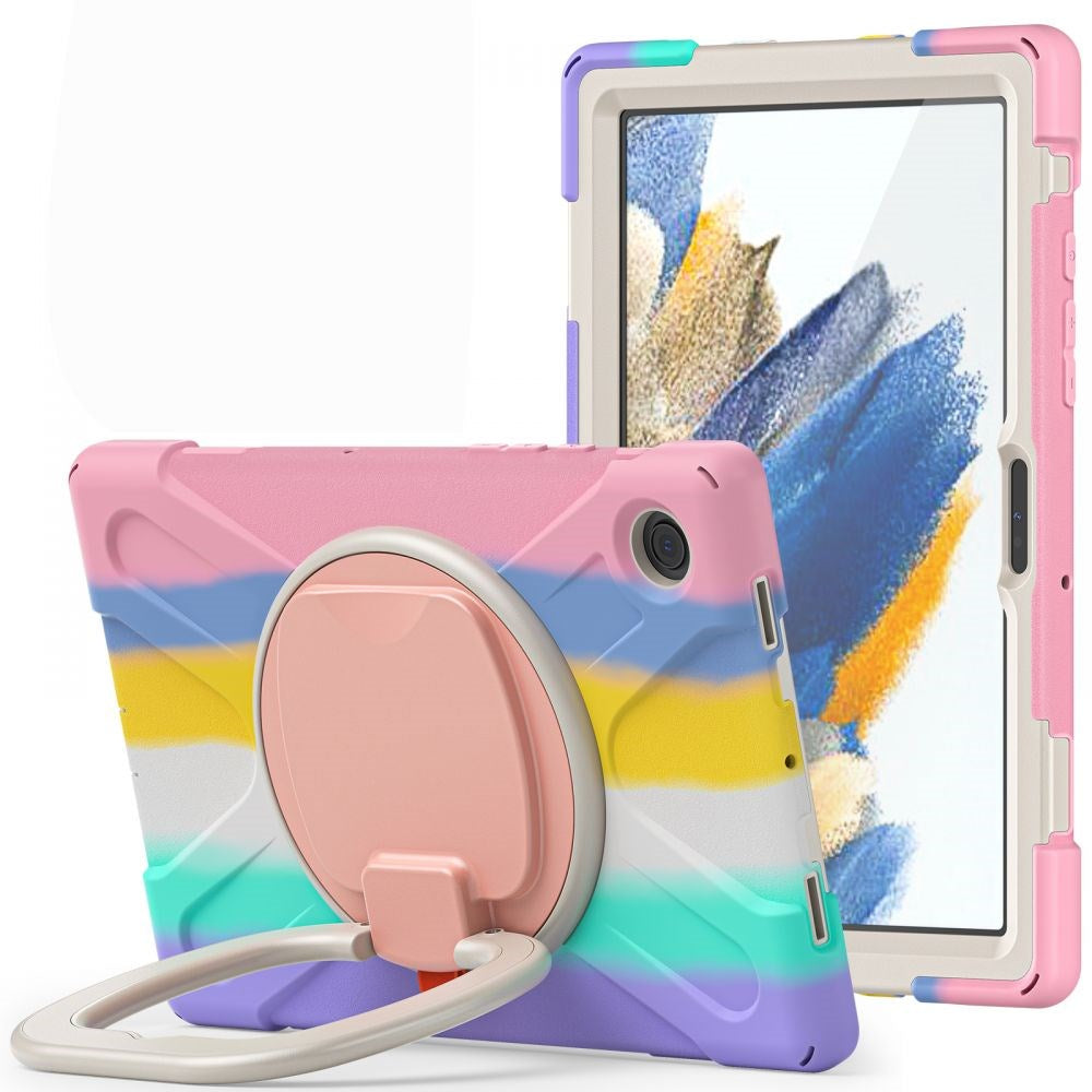 Tech-Protect Samsung Galaxy Tab A8 10.5" X-Armor Case - Kickstand - Multicoloured