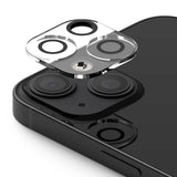 iPhone 13 / 13 Mini Ringke 2-Pack Protective Glass for Camera Lens - Camera Protection - Transparent / Black