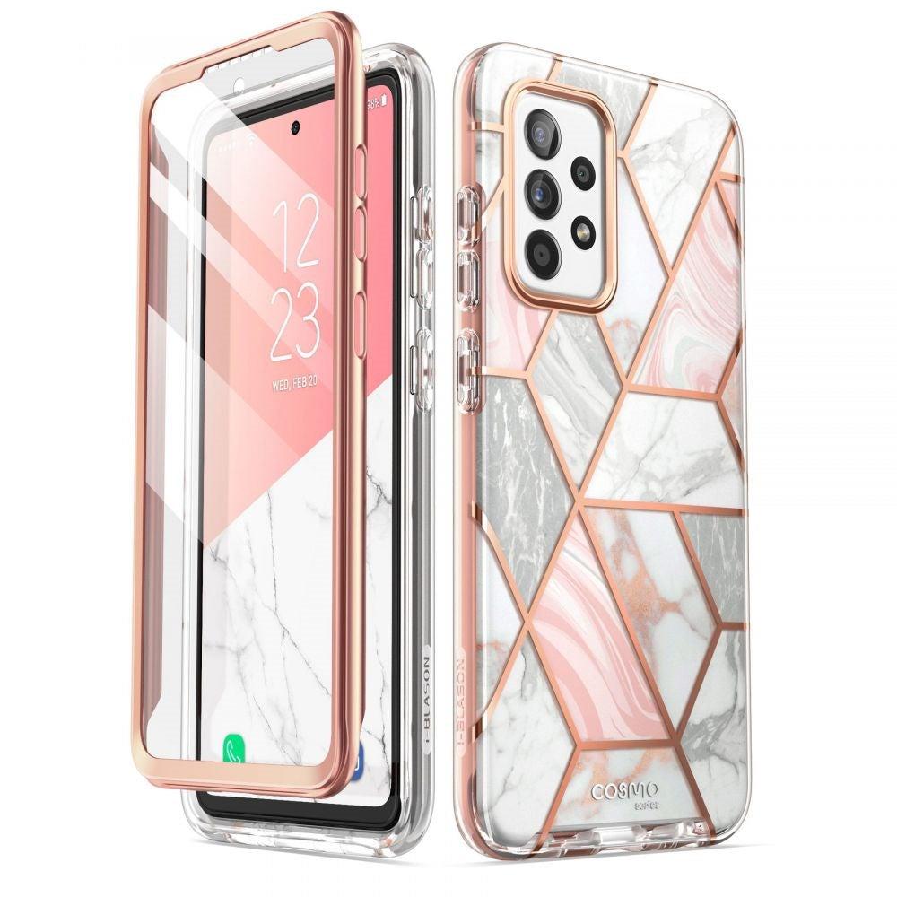 Samsung Galaxy A53 (5G) i-Blason Cosmo Marble Case w. Screen Protector - Pink