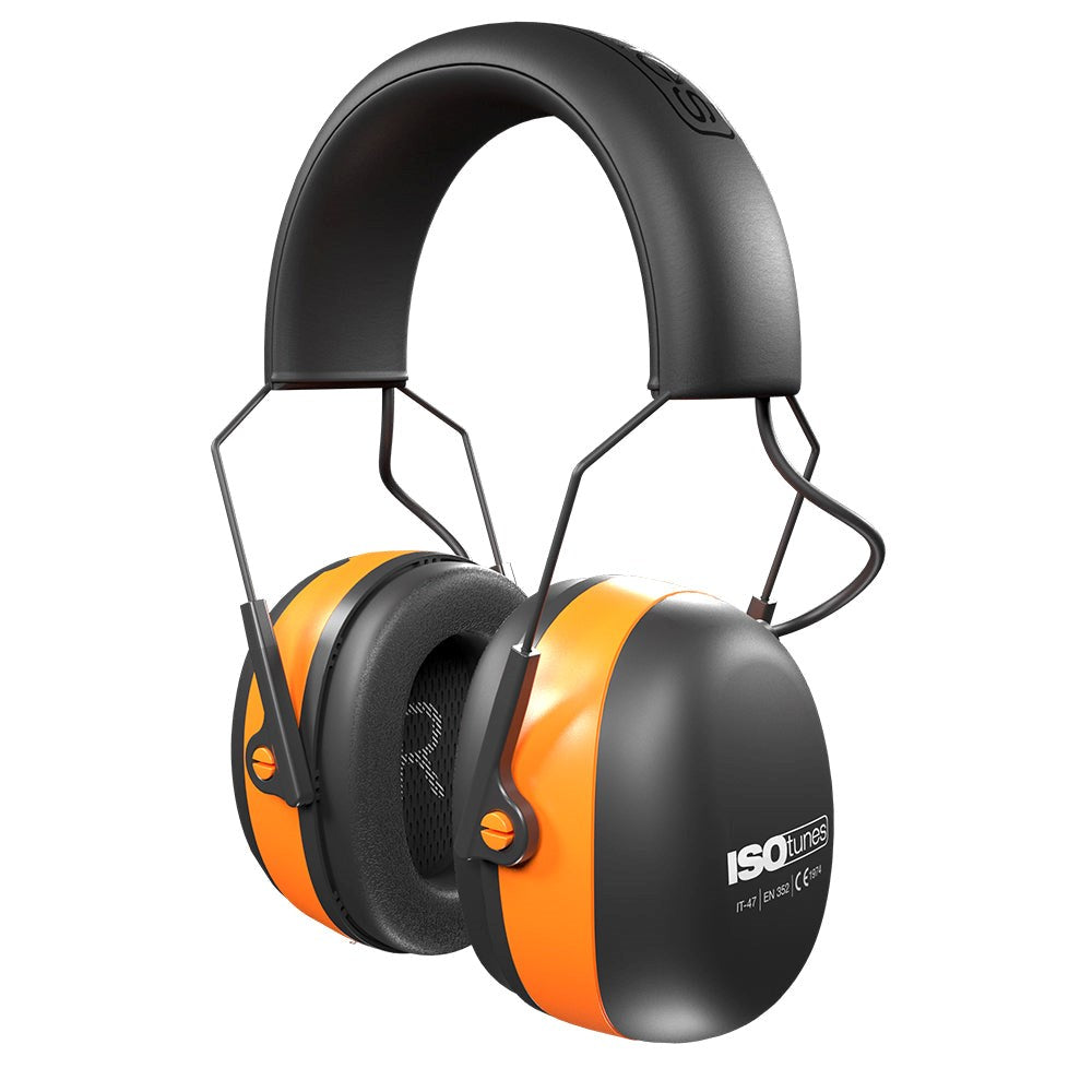 ISOtunes Air Defender EN352 Hearing protection Bluetooth - Black / Orange