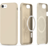 iPhone SE (2022 / 2020) / 8 / 7 Tech-Protect Silicone Case - MagSafe Compatible - Beige