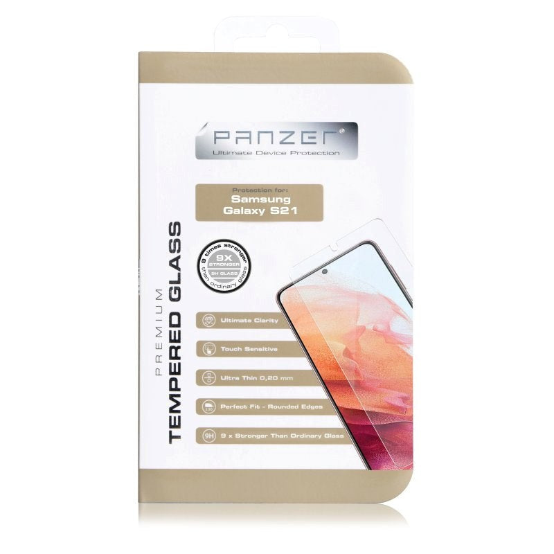 Samsung Galaxy S21 PANZER Premium Tempered Glass