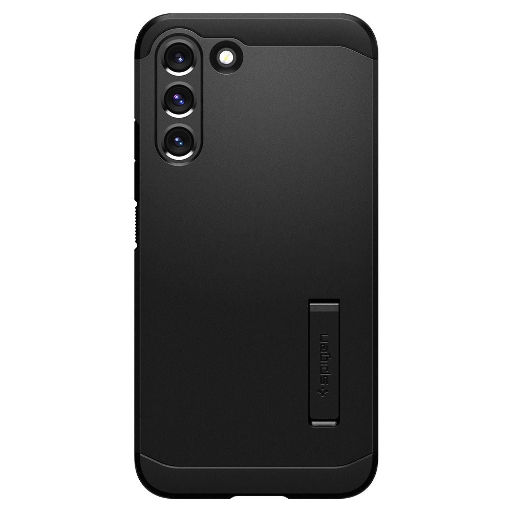 Samsung Galaxy S22 Spigen Tough Armor Case w. Kickstand - Black