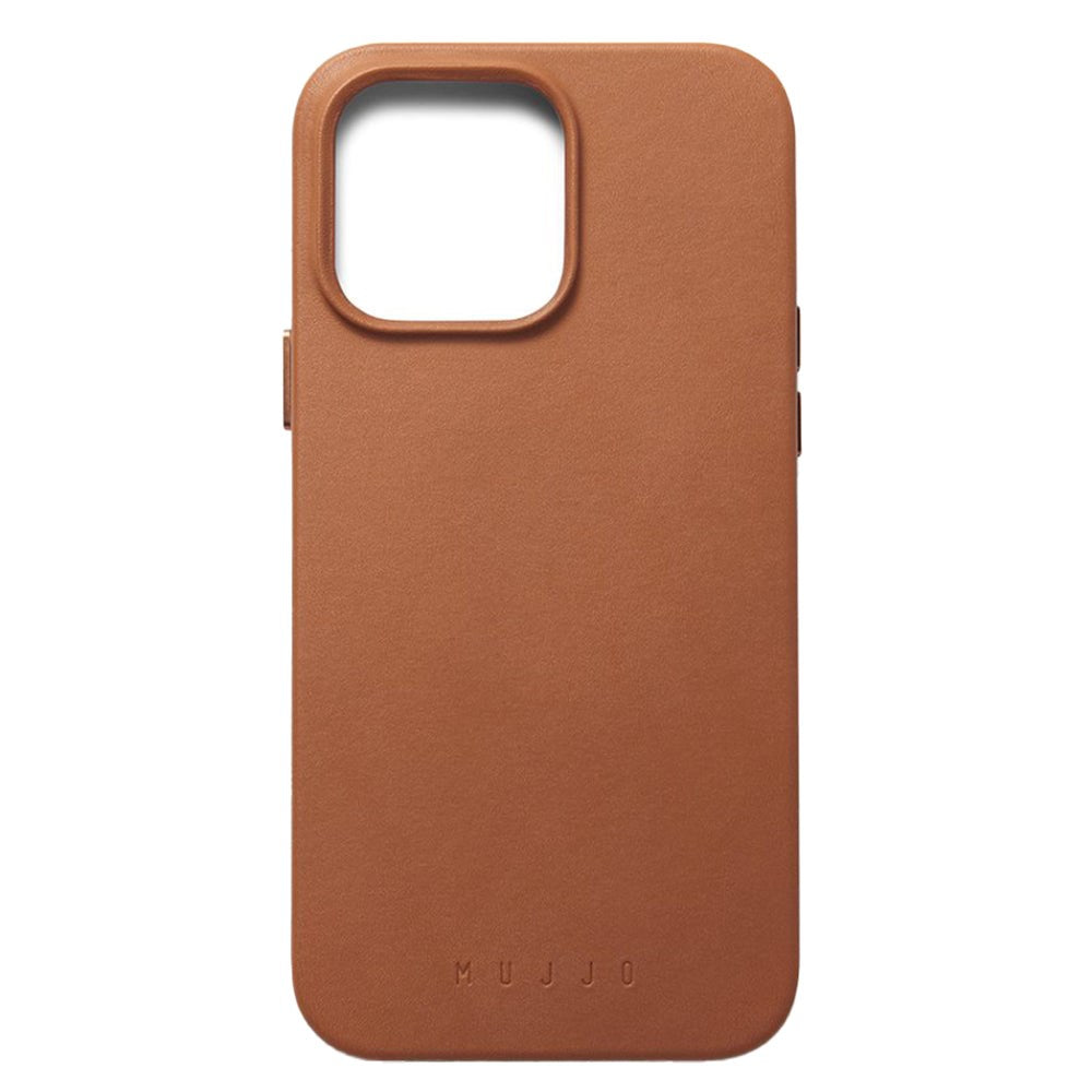 Mujjo iPhone 14 Pro Max Leather Case - MagSafe Compatible - Brown