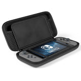 Tech-Protect Nintendo Switch / Switch OLED Fabric Storage Bag with Zipper - Black